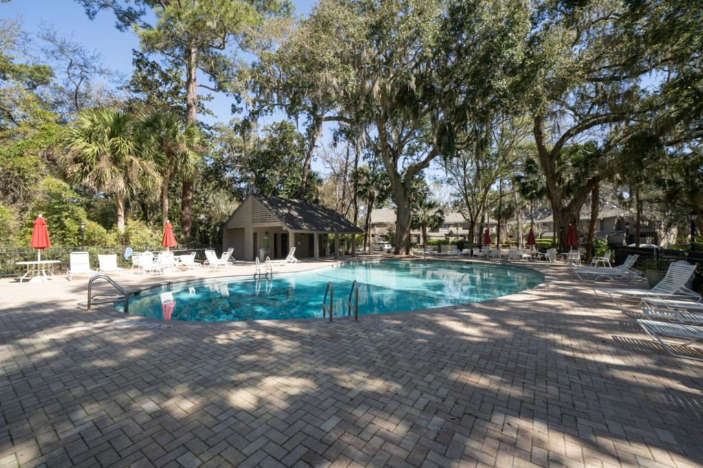 Golf View Two Bedroom With K Q And Fold Out Couch Bikes & Beach Gear Included Hilton Head Island Exteriör bild