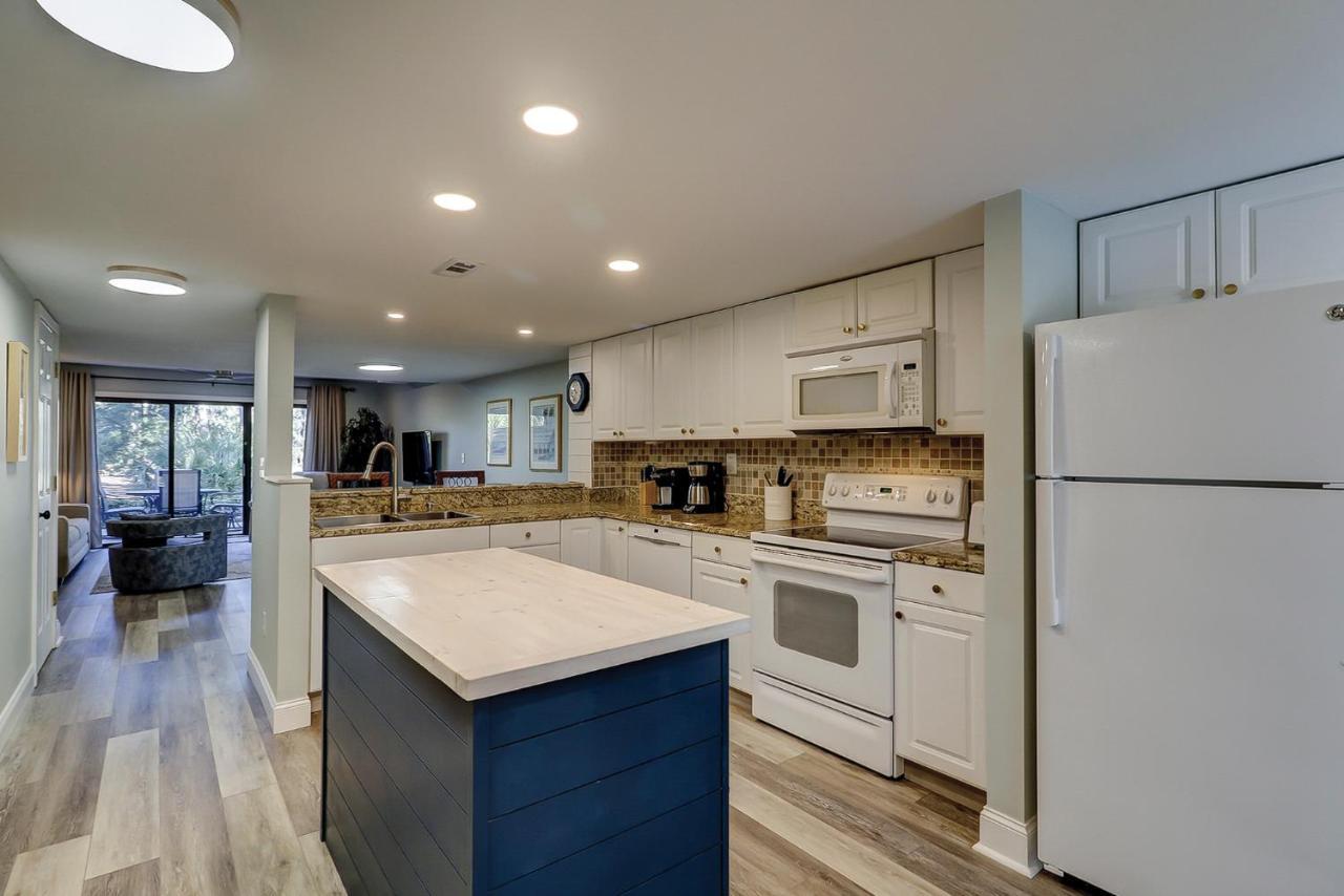 Golf View Two Bedroom With K Q And Fold Out Couch Bikes & Beach Gear Included Hilton Head Island Exteriör bild