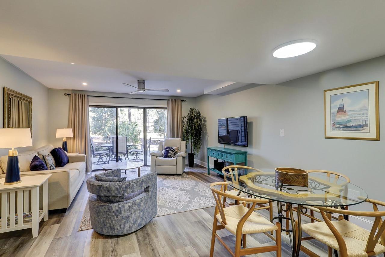 Golf View Two Bedroom With K Q And Fold Out Couch Bikes & Beach Gear Included Hilton Head Island Exteriör bild